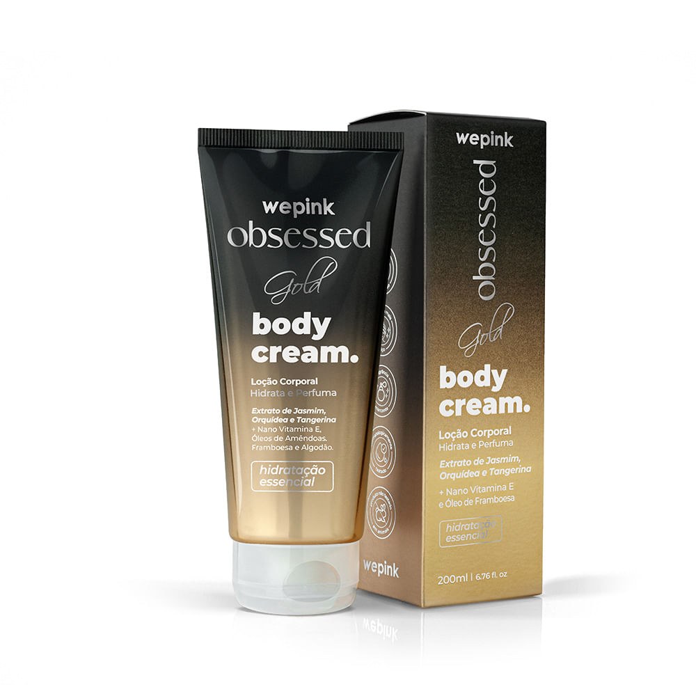 Crema corporal Obsessed Gold 200 ml