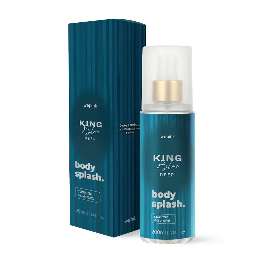 Body splash King Blue Deep 200 ml