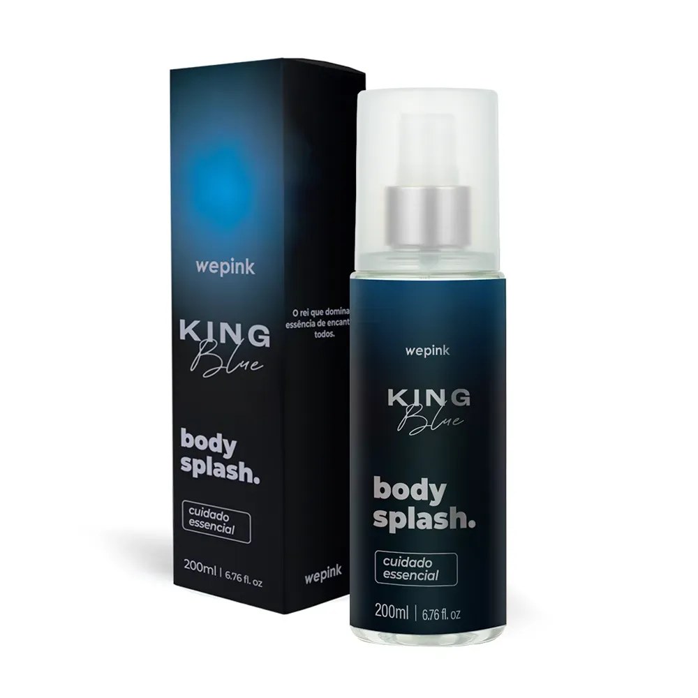 Body splash King Blue 200 ml